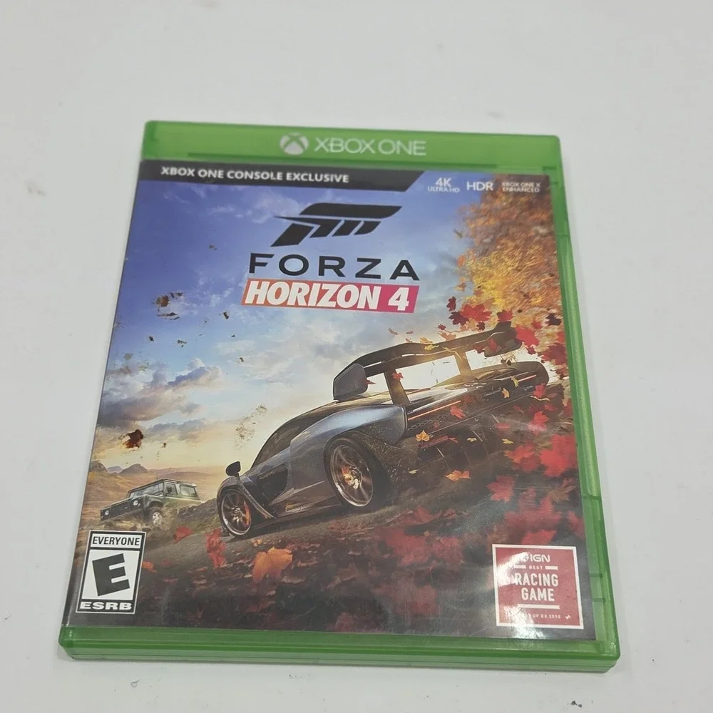 Forza Horizon 4 Xbox One Game Microsoft Complete With Case CIB
